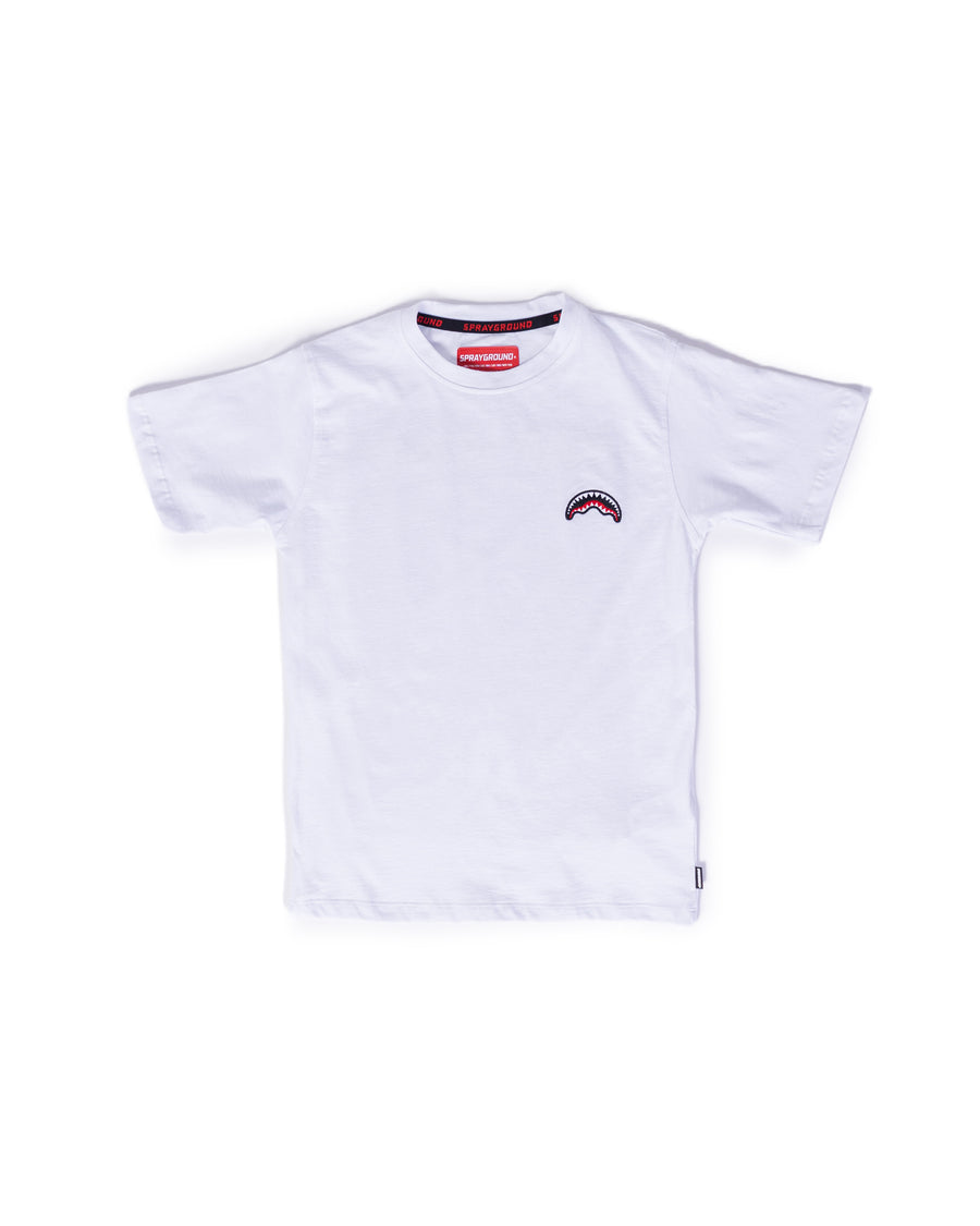 Garçon/Fille - T-shirt Sprayground PURPLE MONEY Blanc