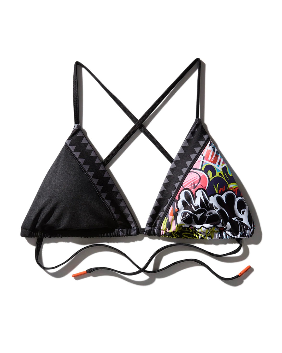 Half Graff Bikini Top