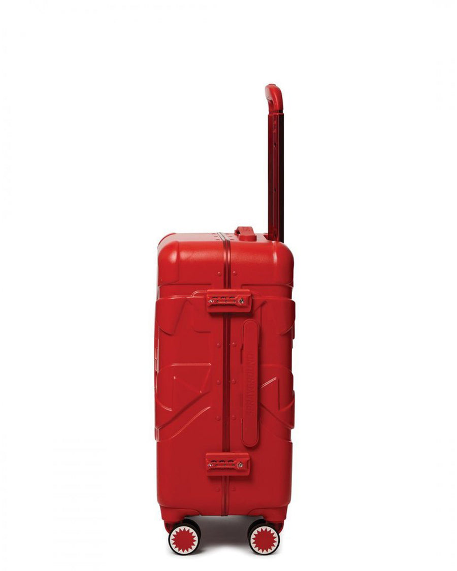 Valigia Sprayground RED MOLDED SHARK MOUTH CARRY-ON LUGGAGE Rosso