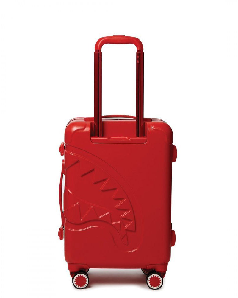 Bagage Sprayground RED MOLDED SHARK MOUTH CARRY-ON LUGGAGE Rouge