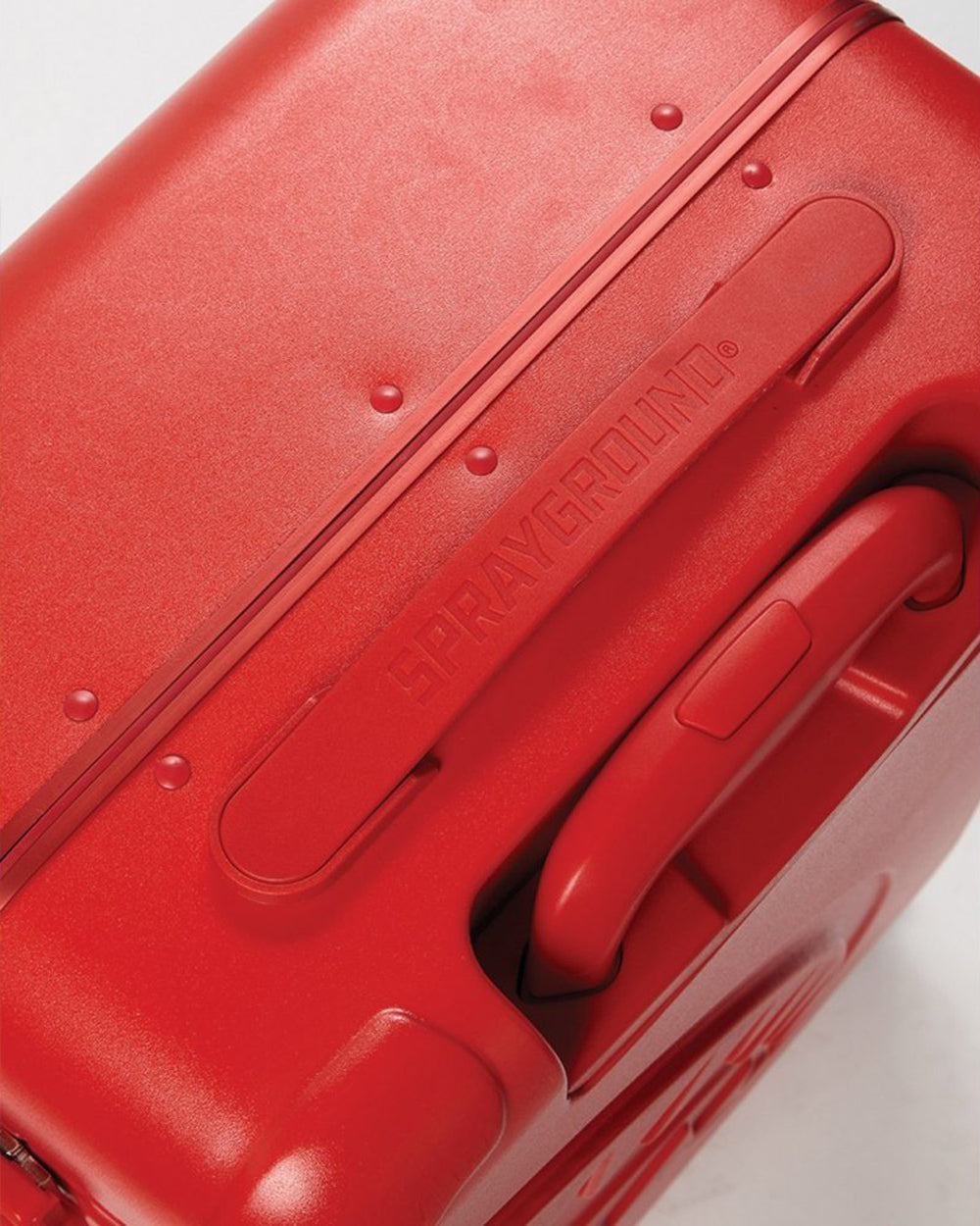 Red Molded Shark Mouth Carry-on Luggage