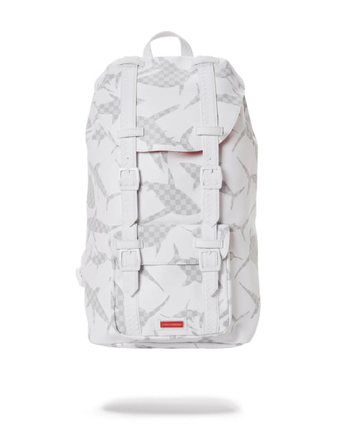 Zaino Sprayground RIVIERA WHITE GOLD BACKPACK Bianco