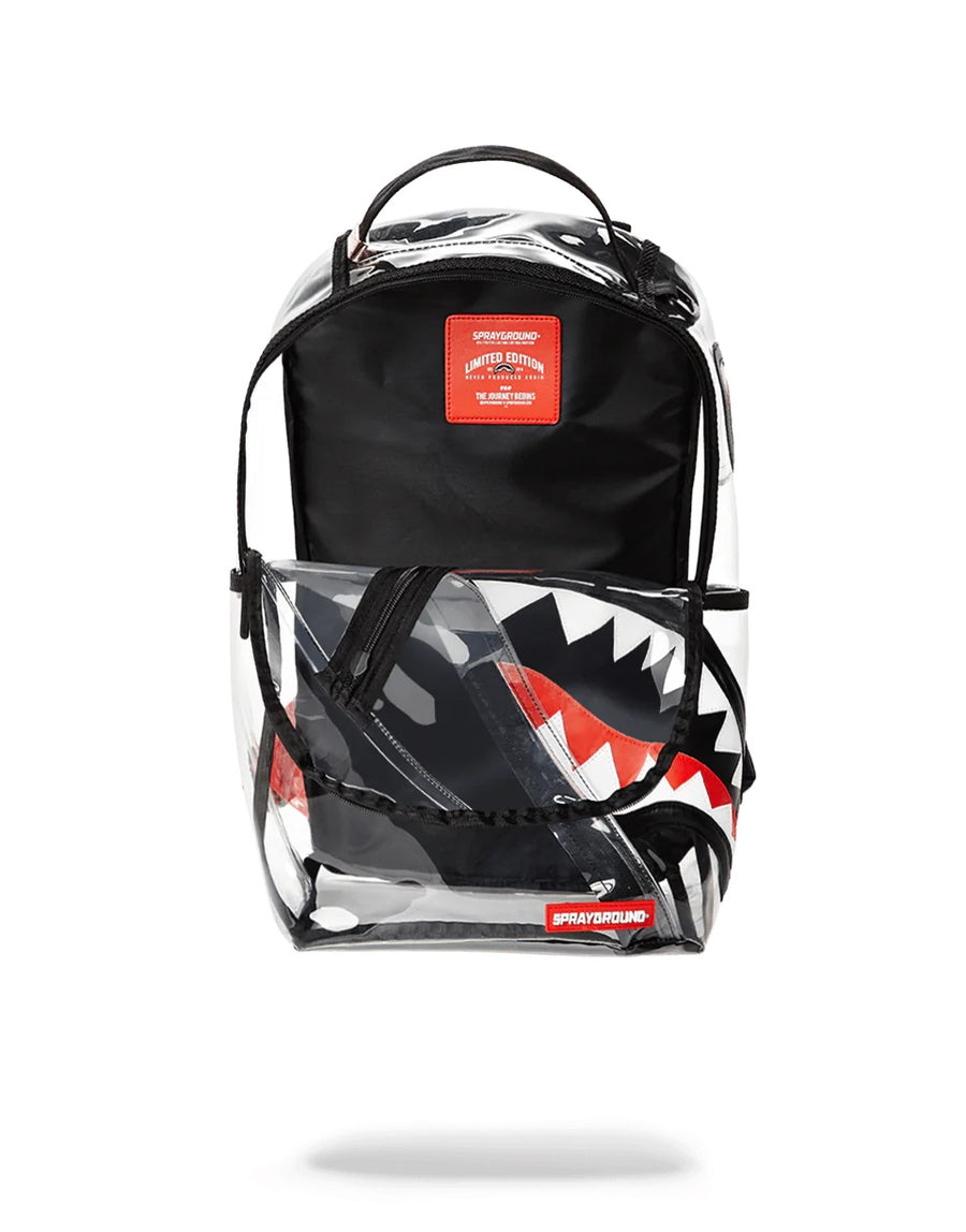 Sprayground Backpack ANGLE 20/20 SHARK BACKPACK Black