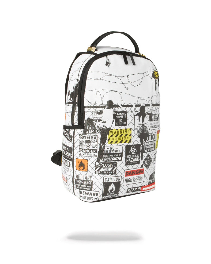 Mochila Sprayground WE ARE THE KIDS YOUR PARENTS WARNED YOU ABOUT Blanco