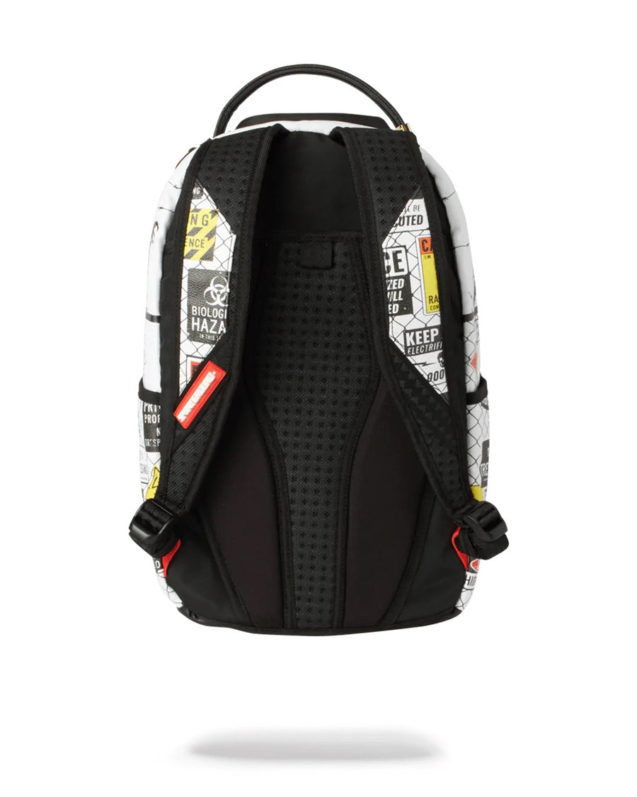 Sprayground Backpack WE ARE THE KIDS YOUR PARENTS WARNED YOU ABOUT White
