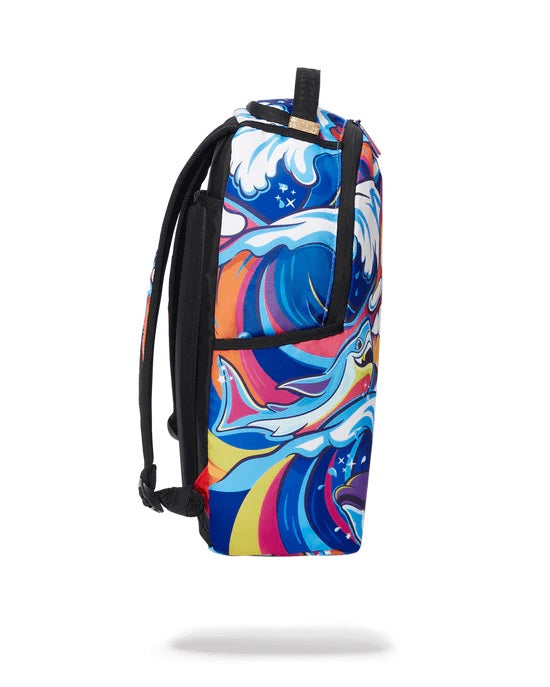 Sprayground Backpack TSUNAMI DLX BACKPACK Blue