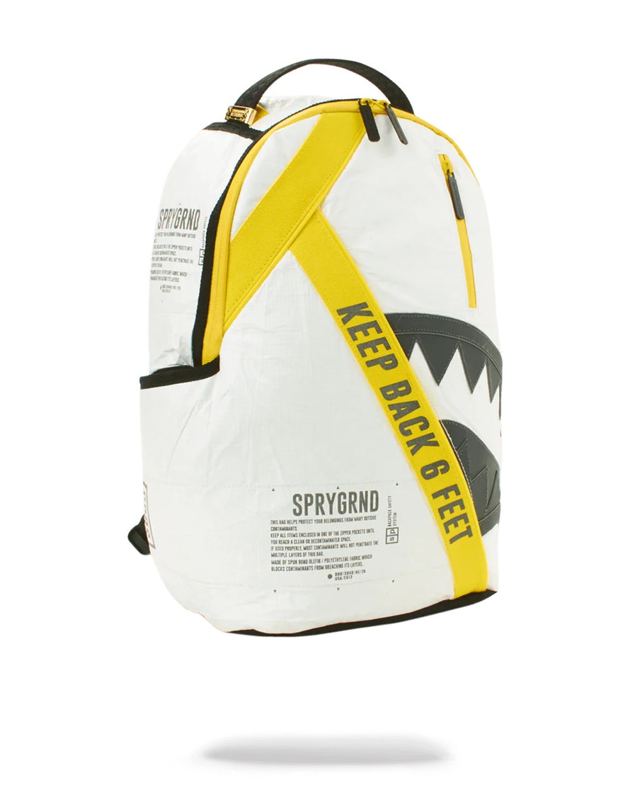 Sprayground Backpack SG95 CORONA KILLER White