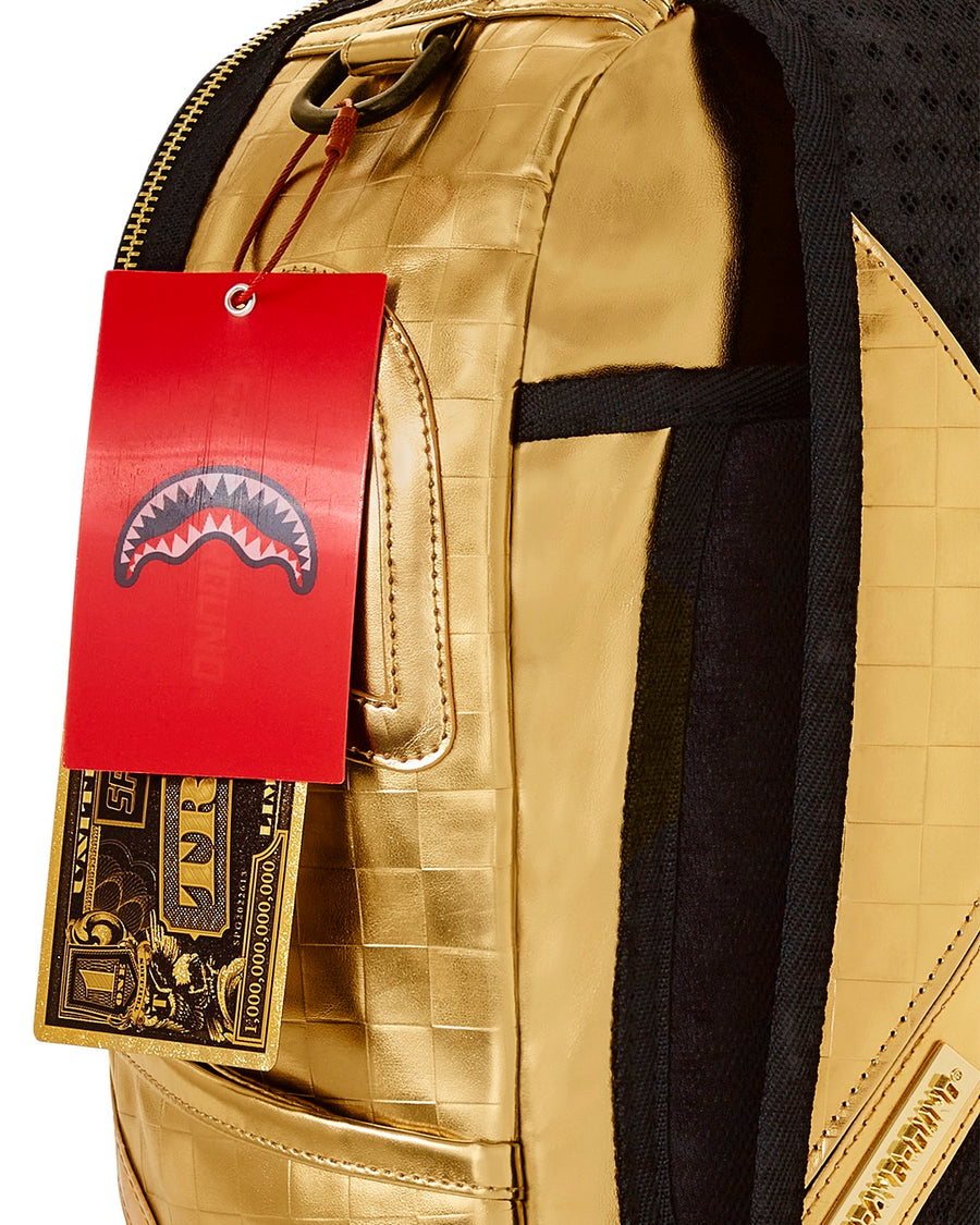 Backpacks Sprayground - Gold sharks in paris backpack - 910B3729NSZ