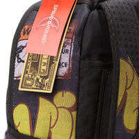 Money Bear Graffiti Dlxr Backpack 910b4013nsz