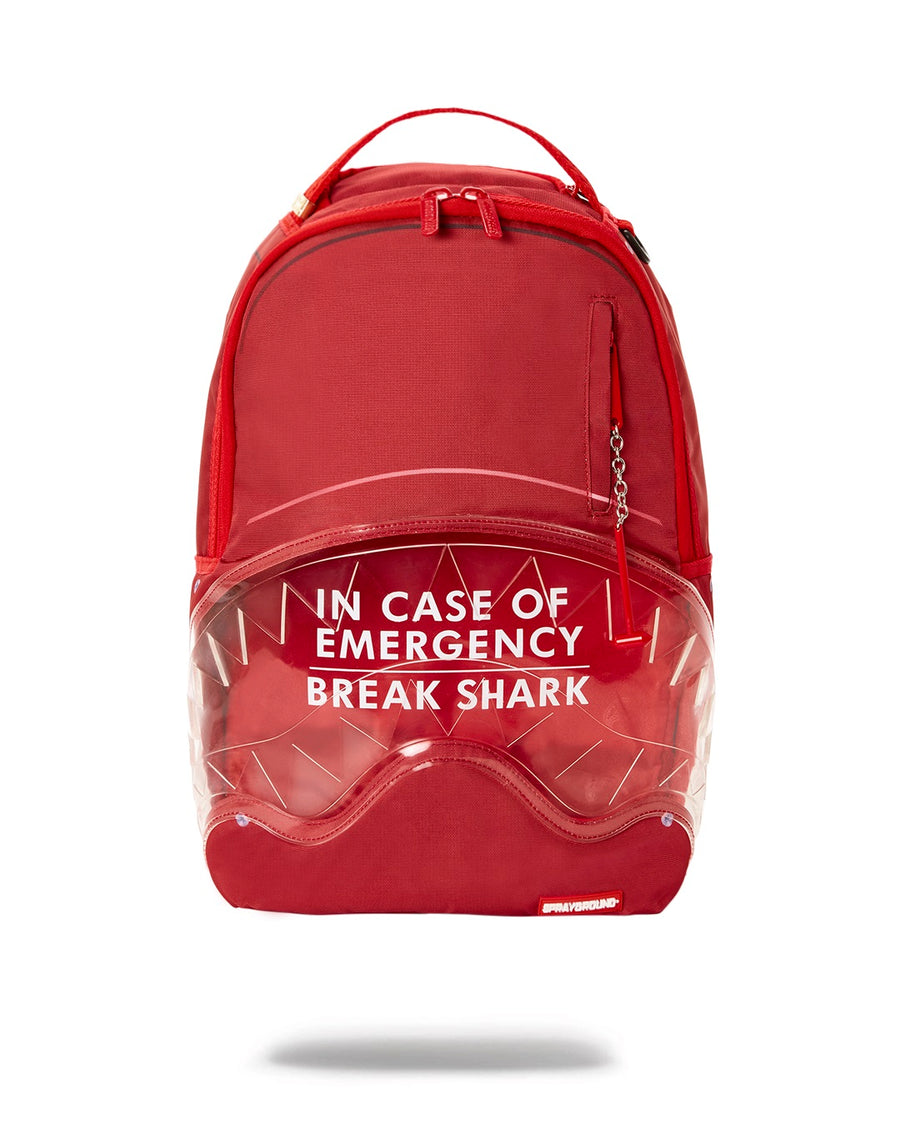 Sprayground Backpack BREAK SHARK BACKPACK  Red