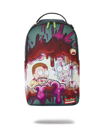 Sac à dos Sprayground RICK AND MORTY SHARKMOUTH WOUND DLXR BACKPACK  Vert