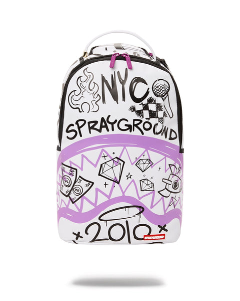 Mochila Sprayground tiburón camuflaje