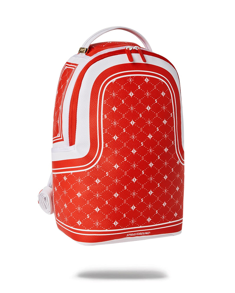 Sprayground Backpack BANDANA DLX BACKPACK  Red