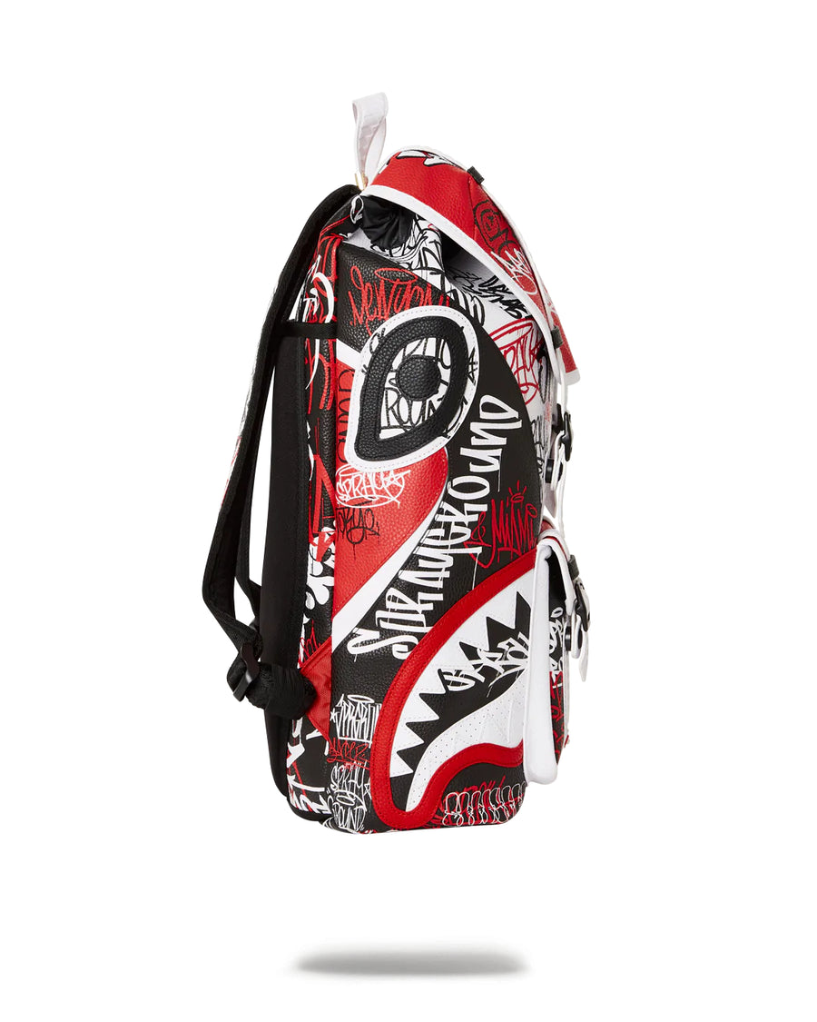 Sprayground Backpack VANDAL HILLS Red