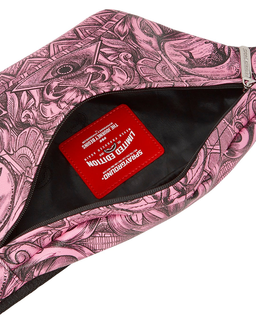 Sprayground Waist bag MONE YTECHNIQUE SAVVY CROSSBODY  Pink