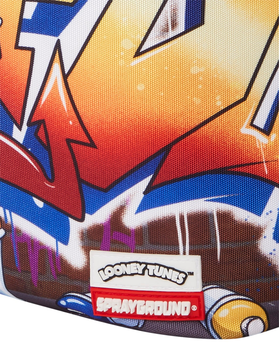 Mochila Sprayground LOONEY TUNES GRAFF DLXR BACKPACK  Marrón
