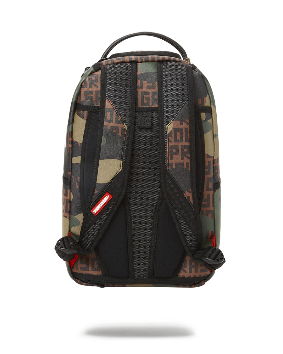 Sprayground Backpack CAMOINFINITI DLX BACKPACK Brown