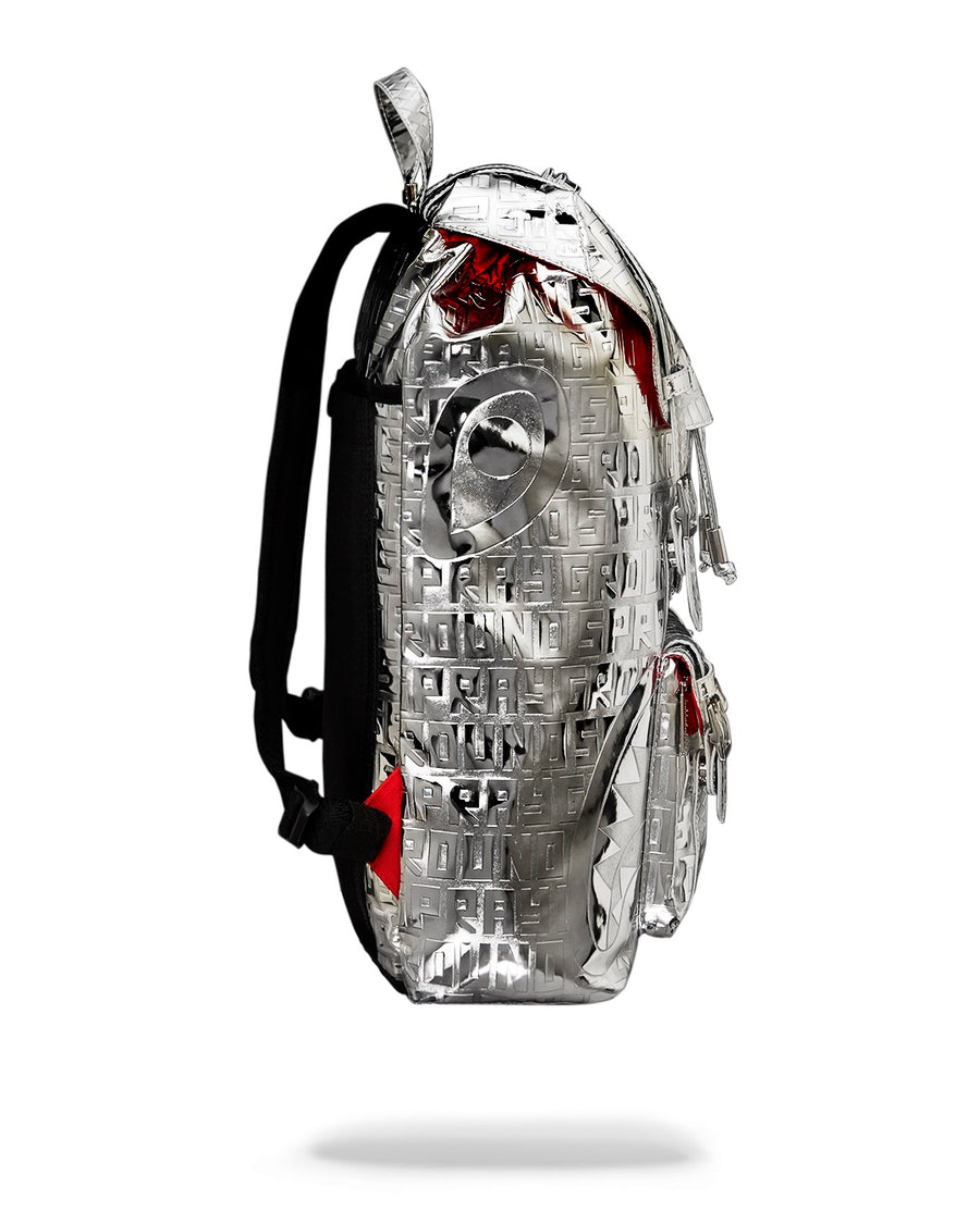 Sprayground Backpack METALLIC INFINITI HILLS  Silver
