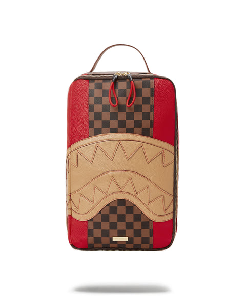 Sprayground Offended Shark Backpack (Brown) 2185-BRN