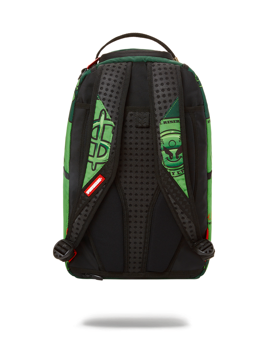 Sprayground Backpack DIABLOBEAR MONEY CHASER DLXR  Green