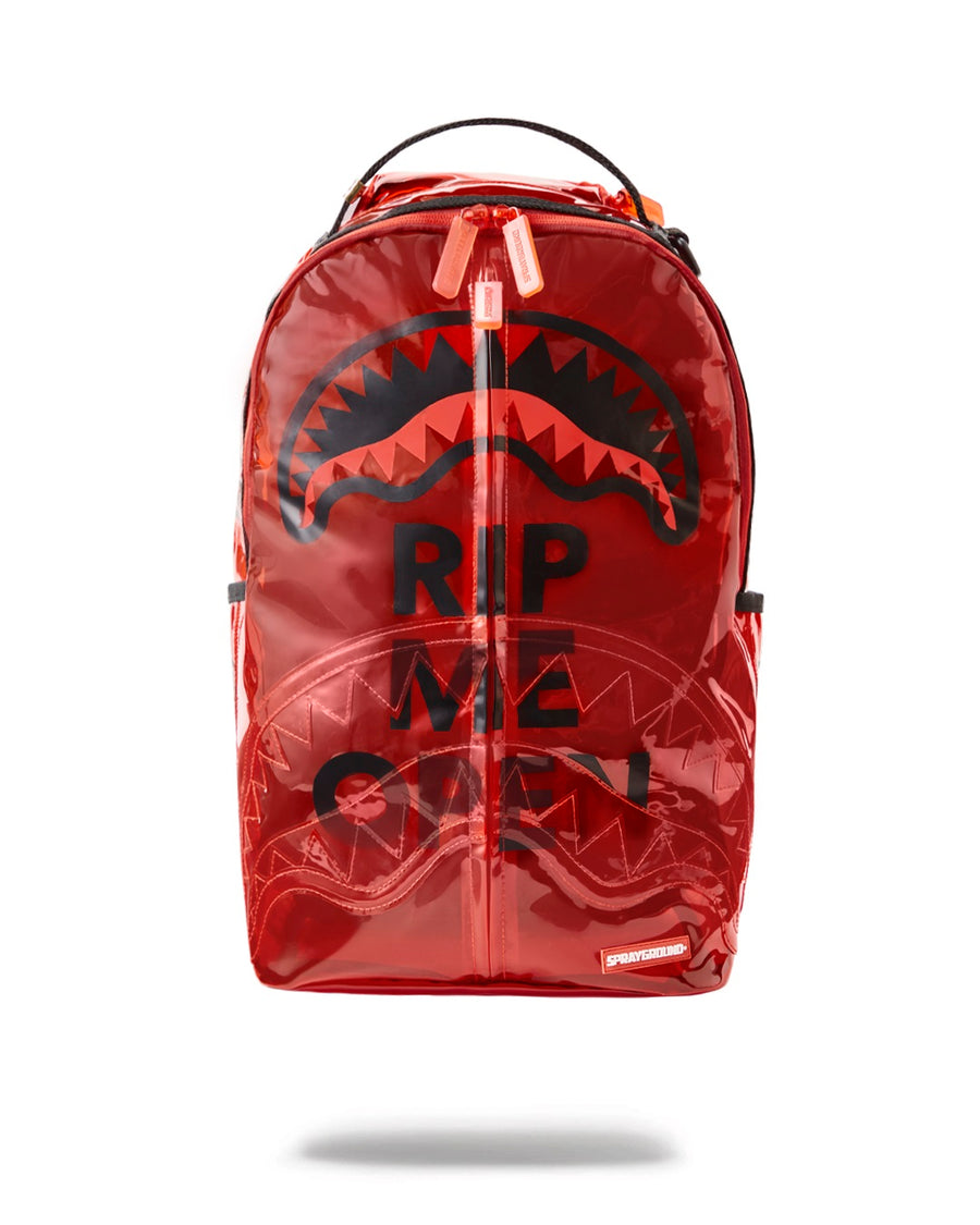 Sac à dos Sprayground RIP ME OPEN RED BACKPACK  Rouge