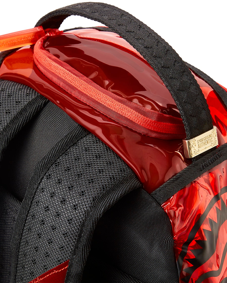 Sprayground Backpack RIP ME OPEN RED BACKPACK (TRANSPARENT) Red