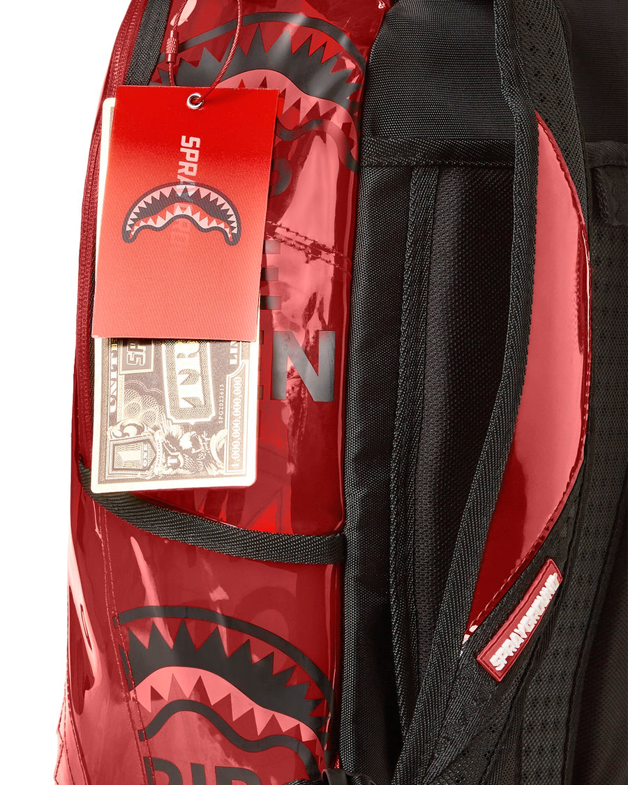 Sprayground Backpack RIP ME OPEN RED BACKPACK (TRANSPARENT) Red