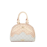 Rose Money Checkered Handbag