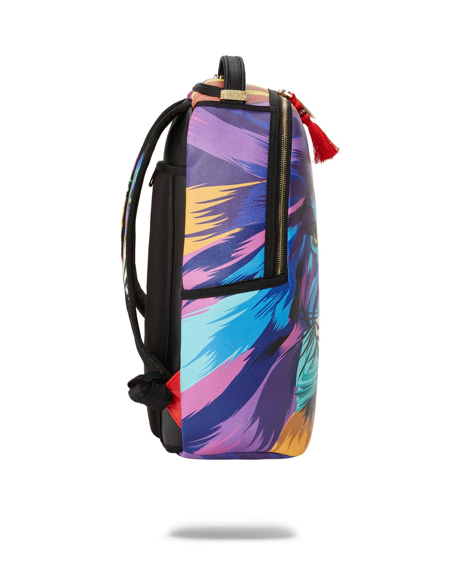 Sprayground Backpack TIGER PAINT  Red