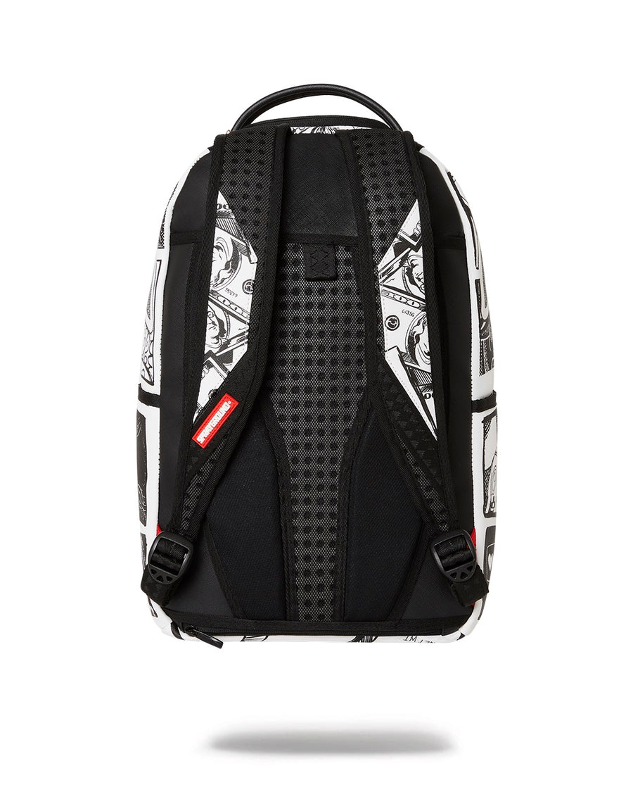 Mochila Sprayground COMICBAG.20 DLXR BACKPACK  Blanco