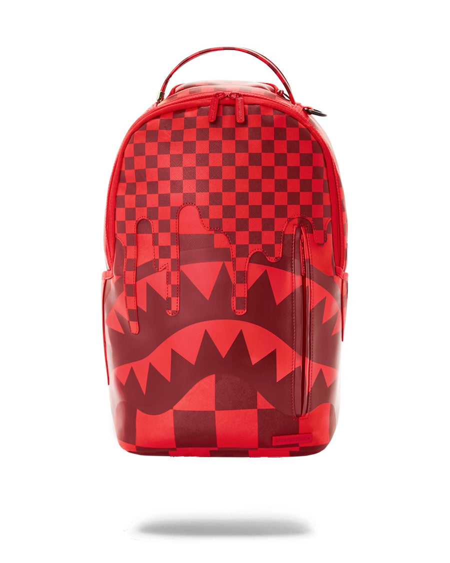 Sprayground Backpack RED XTC RED DRIP  Red