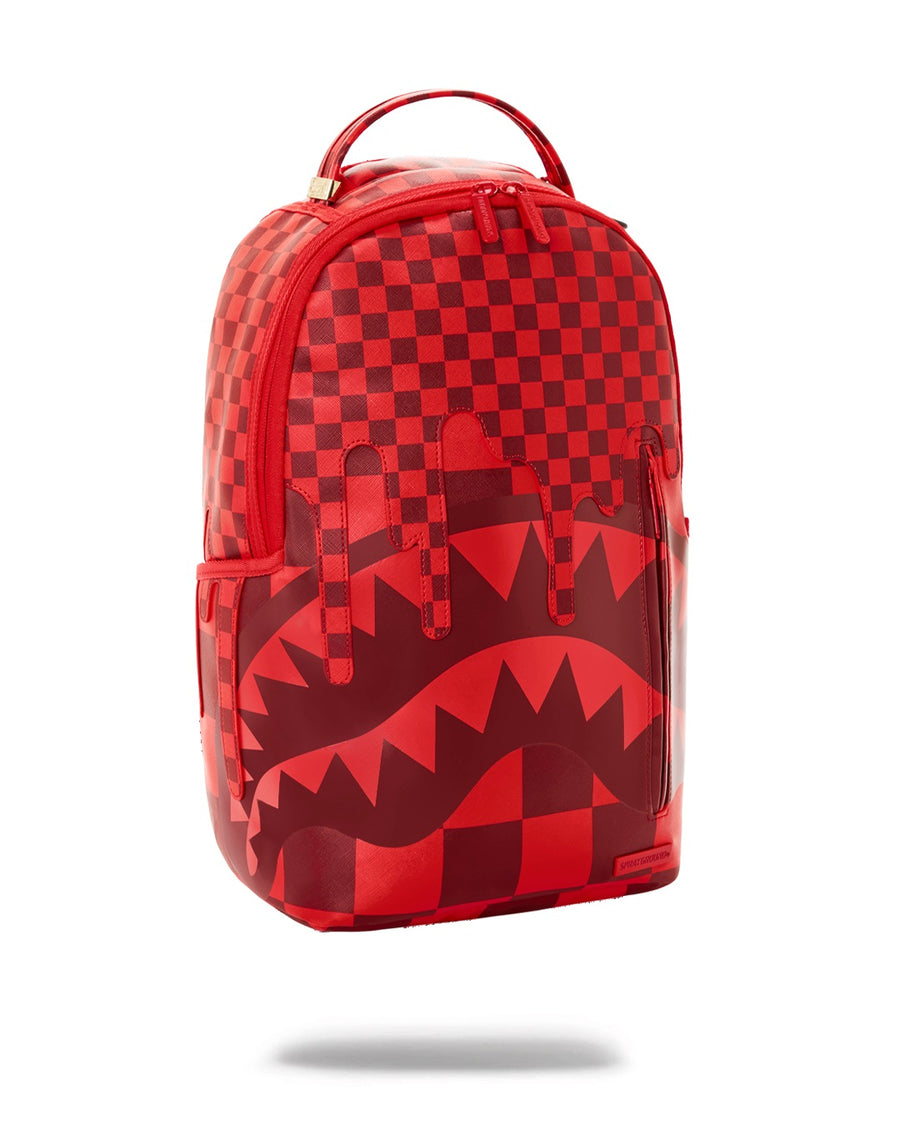 Sprayground Backpack RED XTC RED DRIP  Red