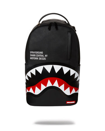 Sprayground Backpack CORE BLACK SHARKMOUTH BACKPACK  Black