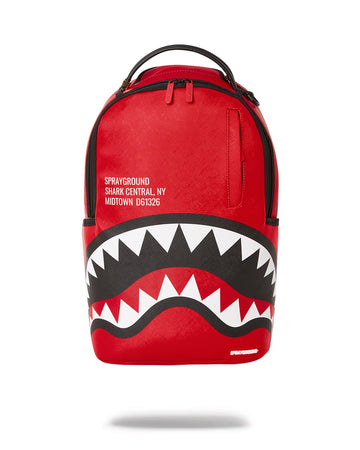 Sac à dos Sprayground CORE RED SHARKMOUTH BACKPACK  Rouge