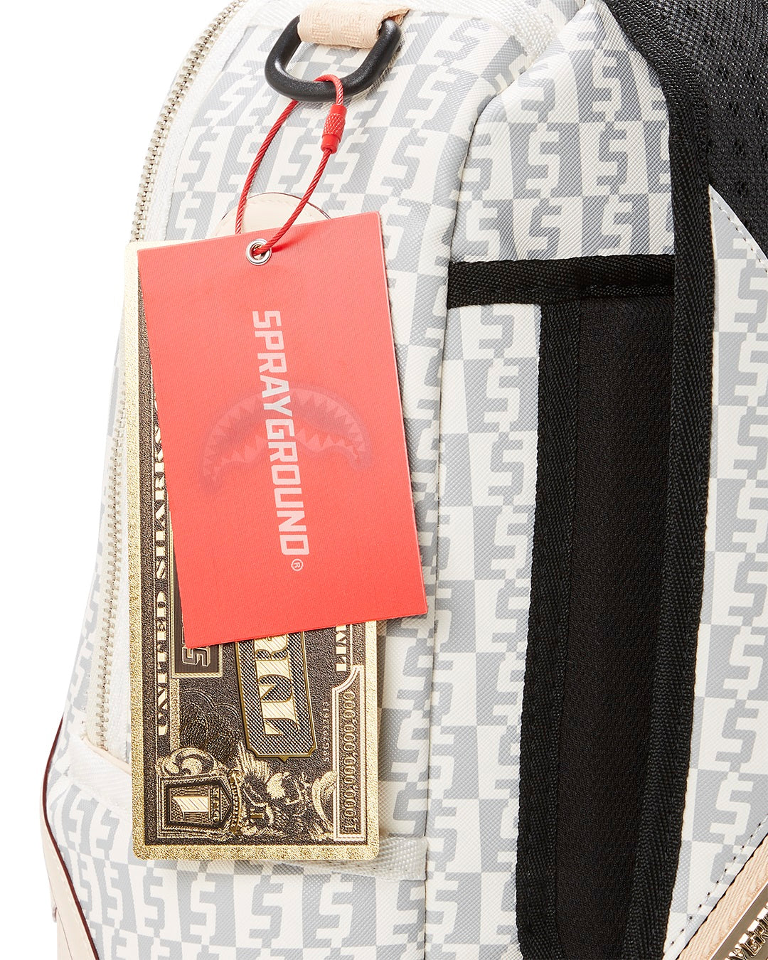 Rose Money Checkered Backpack 910b4623nsz