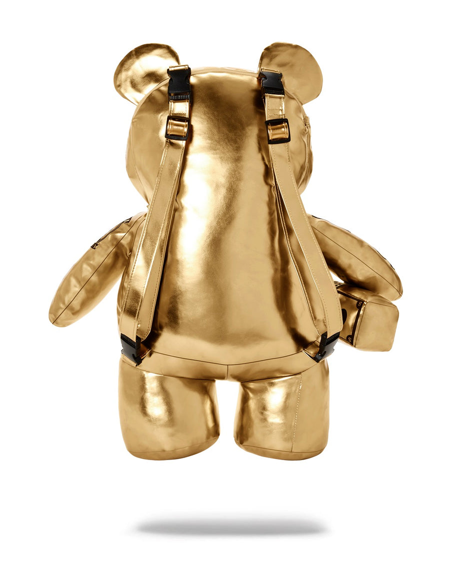Sprayground Backpack GOLD BEAR  Gold