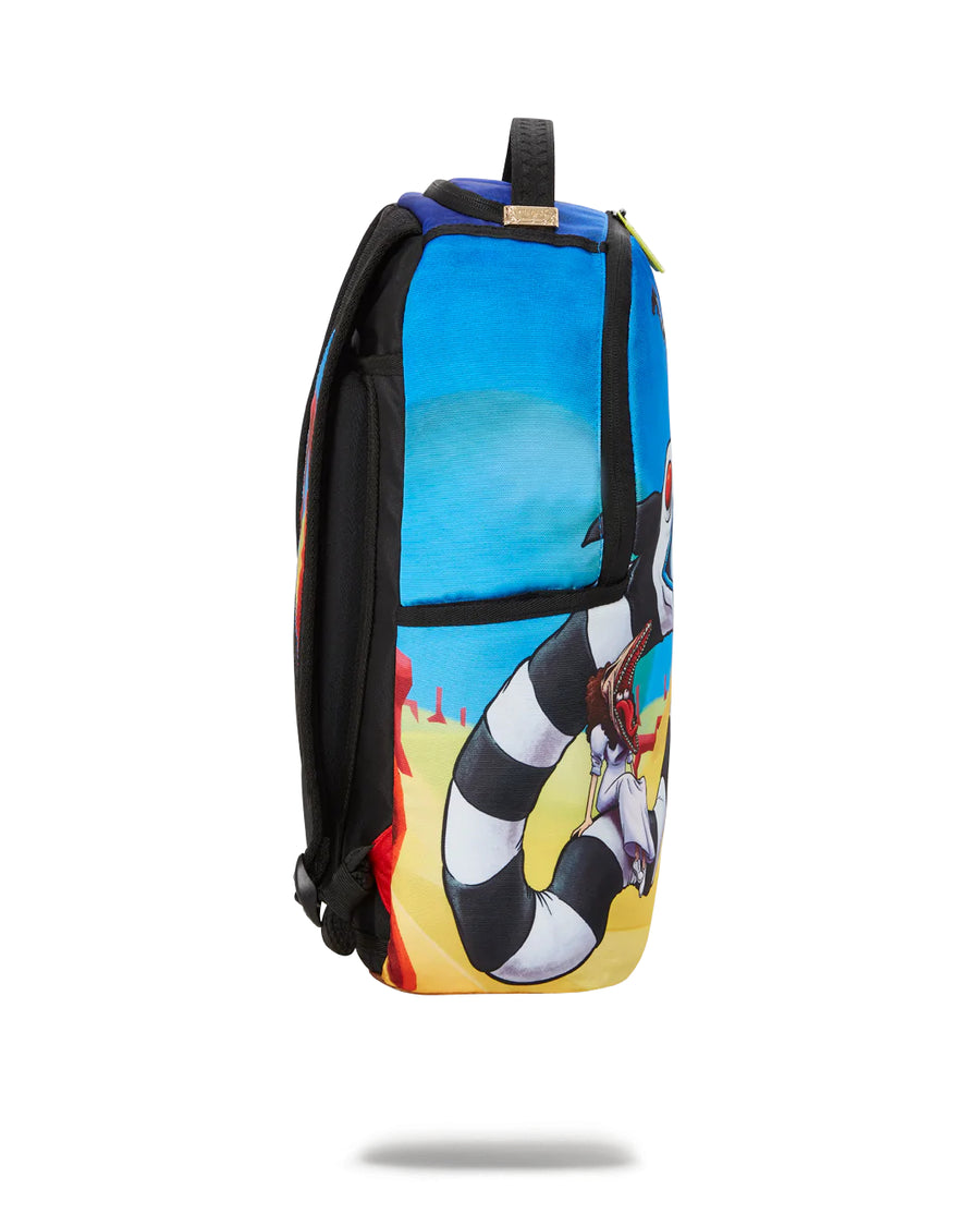 Sprayground Backpack BEETLE JUICE SHARK Blue