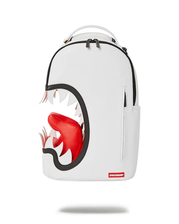 Sprayground Backpack SCREAM SHARK BACKPACK White
