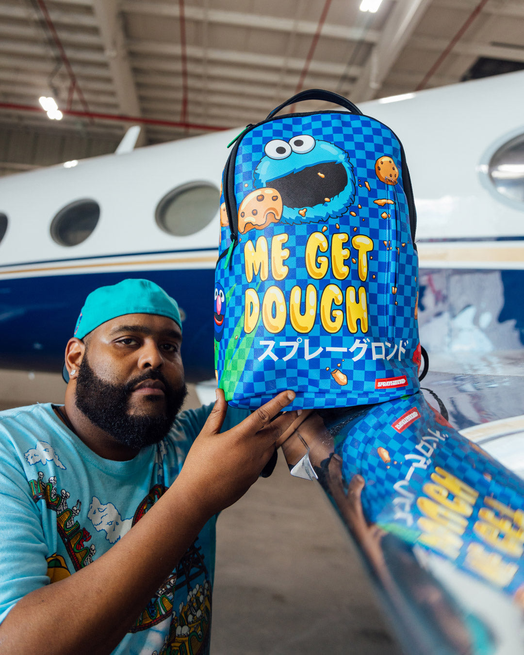 Cookie Monster Bubble Dlxr Backpack 910b4691nsz