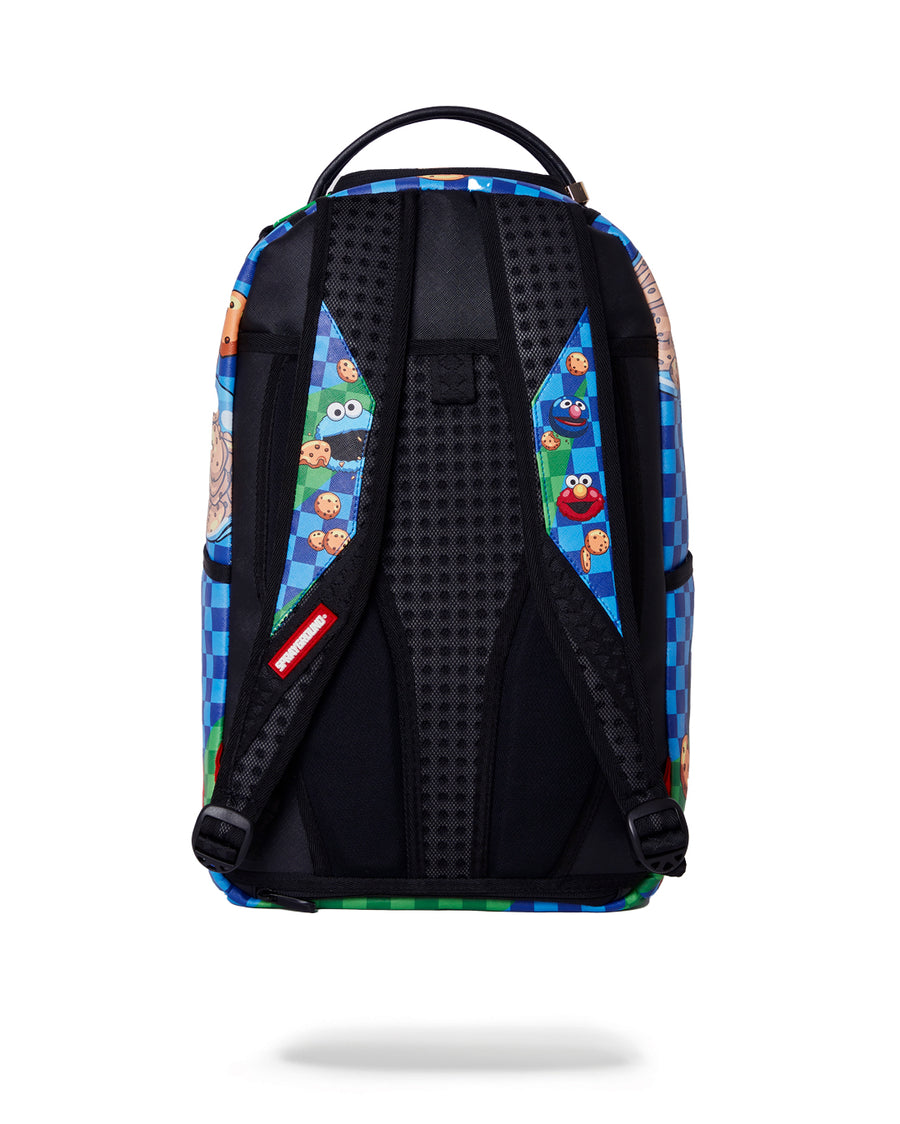 Sprayground Backpack COOKIE MONSTER BUBBLE DLXR BACKPACK  Blue