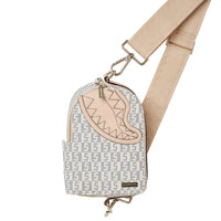 Rose Money Checkered Crossbody Backpack 910b4728nsz