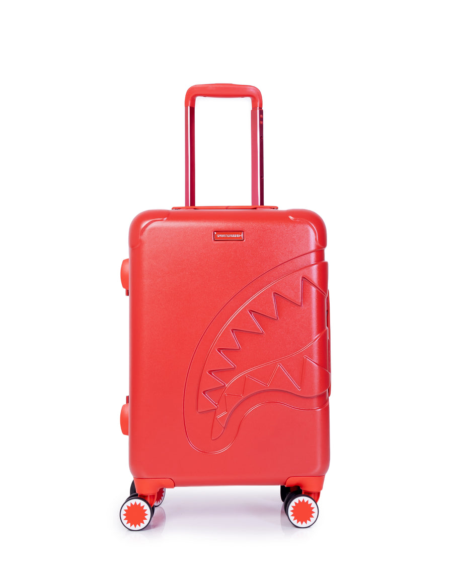 Sprayground Luggage MOLD ED RED CARRY-ON LUGAGGE  Red