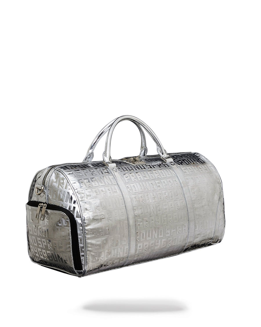 Sprayground Bag METALLIC INFINITI DUFFLE  Silver
