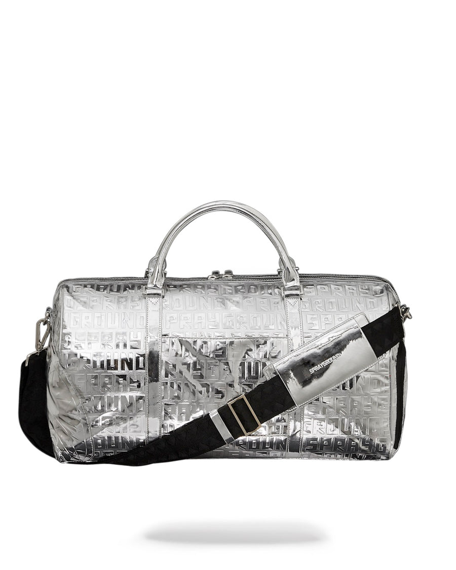 Sprayground Bag METALLIC INFINITI DUFFLE  Silver