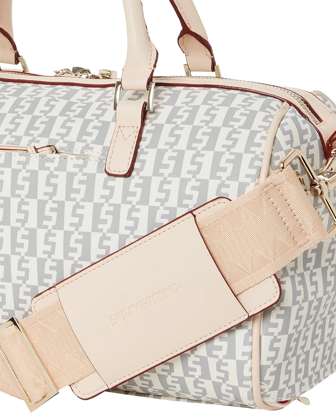 Rose Money Checkered Mini Duffle