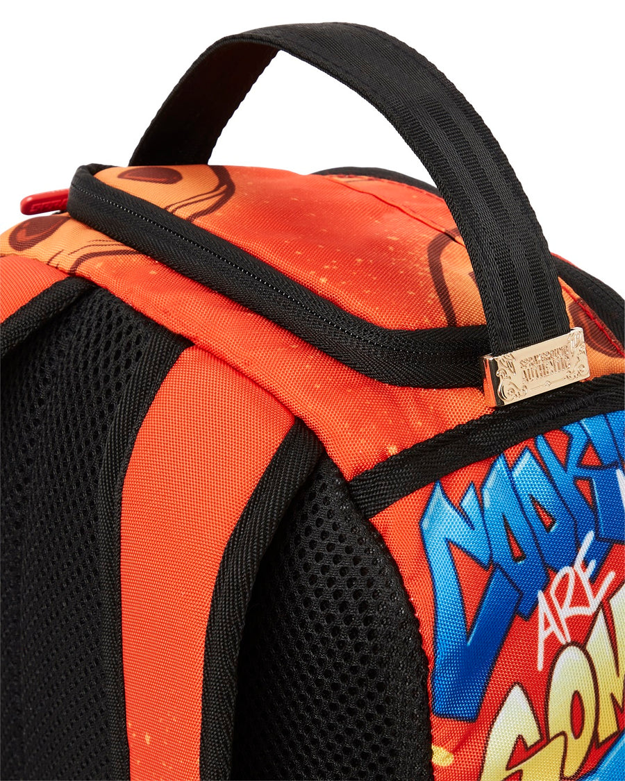 Sprayground Backpack COOKIE MONSTER ON THE RUN MINI BACKPACK  Red