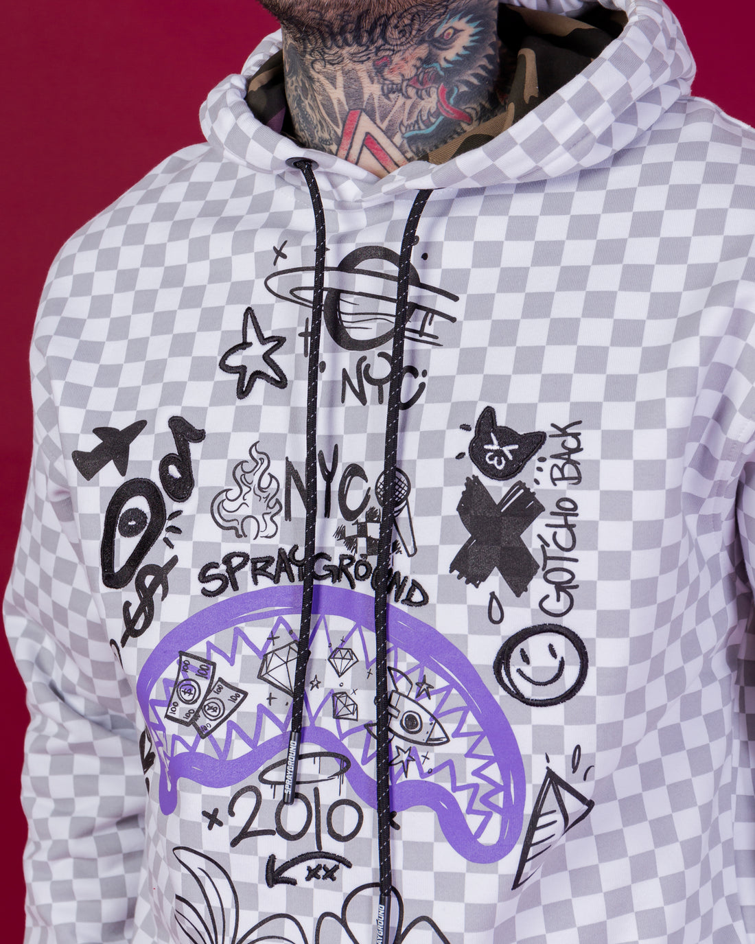 Smooth Graffiti Hoodie