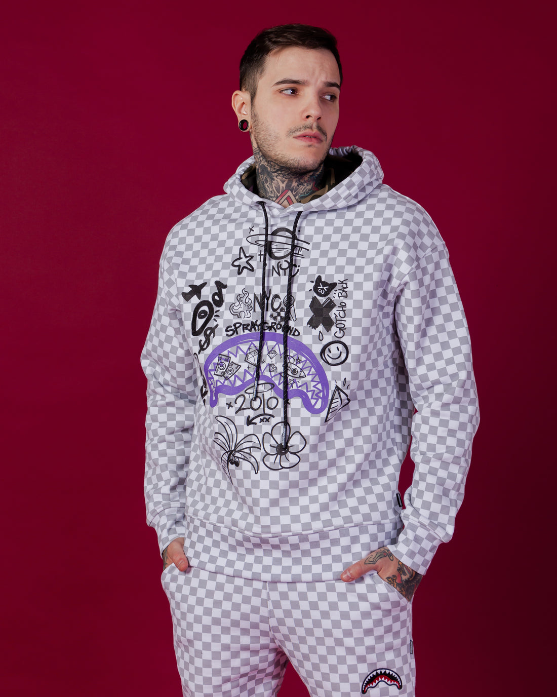 Smooth Graffiti Hoodie