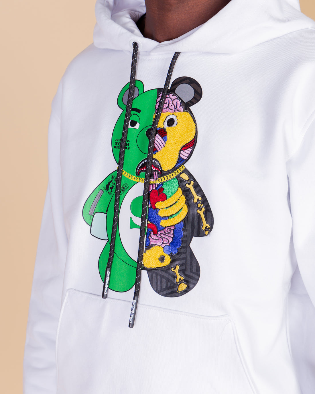 Anatomy Bear Hoodie