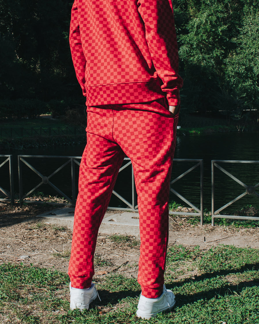 Pantaloni sportivi Sprayground BASIC PANTS Rosso